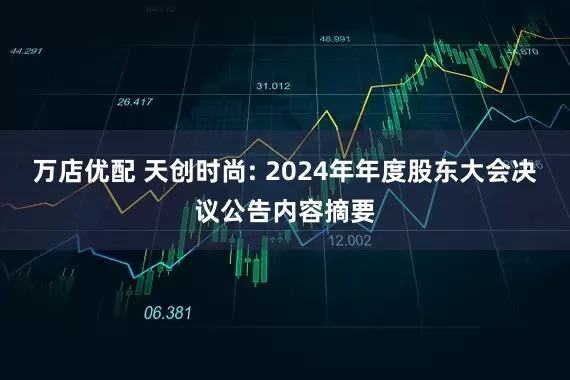 万店优配 天创时尚: 2024年年度股东大会决议公告内容摘要
